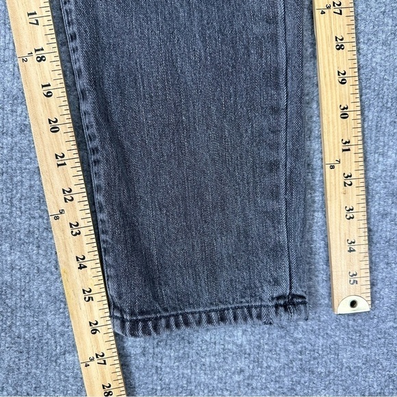 Current/Elliott Jeans 26 The Vintage Cropped Slim Straight Leg Jeans Faulkner - Picture 13 of 15